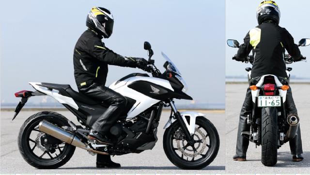 画像: RIDING POSITION 身長:178㎝ 体重:60㎏
