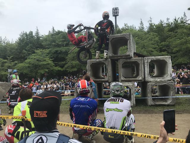 画像2: 6月22日の全日本ロードレースに引き続き、翌23日はツインリンクもてぎの全日本トライアルへ!