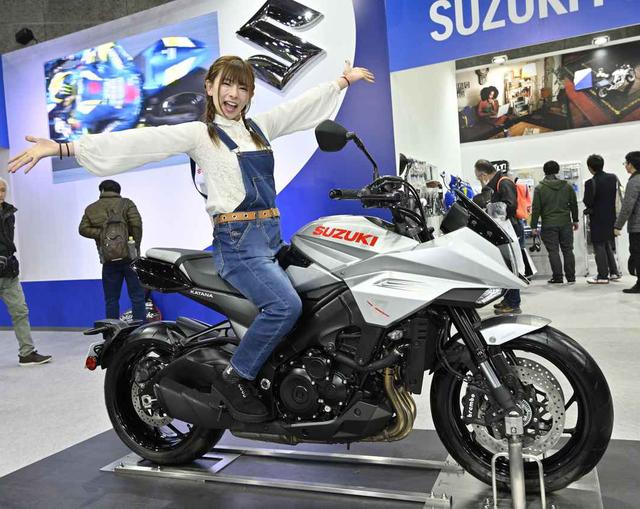 画像: 2019年3月、大阪モーターサイクルショーで初対面!
