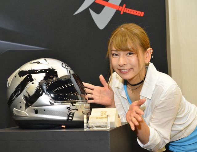 画像: アライヘルメットとのコラボヘルメットも話題になりましたね!