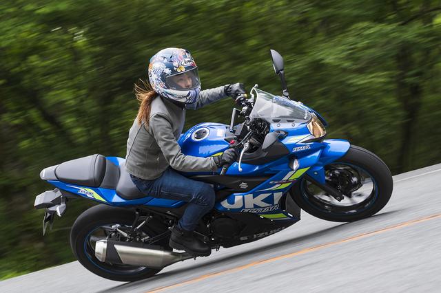 画像: いつもの相棒GSX250Rにも似合うんです♫
