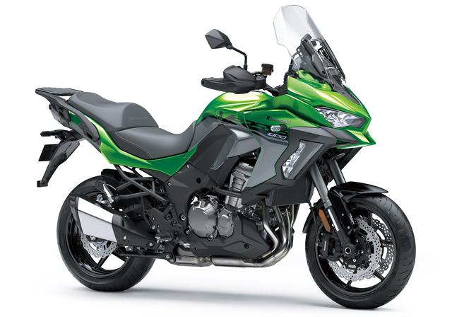 画像: ハイリー・デュラブル・ペイントが採用されているカワサキVERSYS1000SE