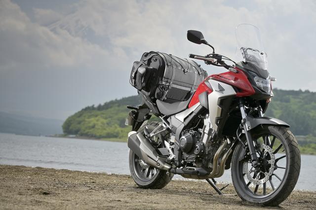 画像: 装着車両はホンダ 400X