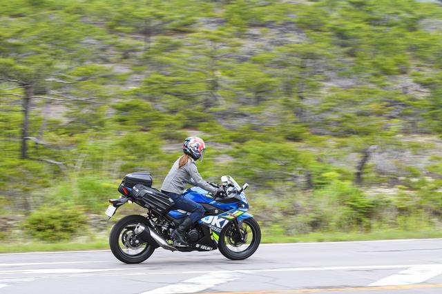 画像5: シートバッグとサイドバッグをつけて、いざ泊まりがけの旅へ出発!