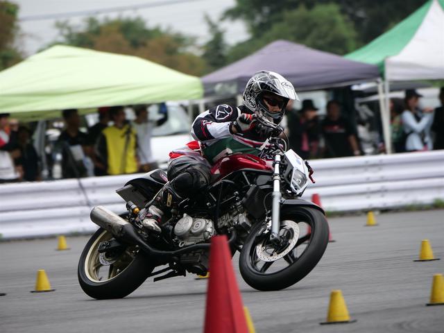 画像: C1級1位 白川晋也&VTR250 1分30秒025