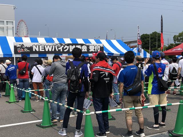 画像: 土曜日は中止になったものの、日曜日はフル開催!