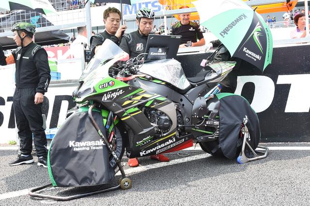 画像2: <速報 鈴鹿8耐01> ホールショットはなんと!
~auテルルSAG RTが最初の魔物の餌食に~