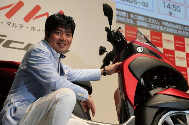 画像: 野口浩稔氏 ヤマハ発動機株式会社 デザイン本部 製品デザイン部