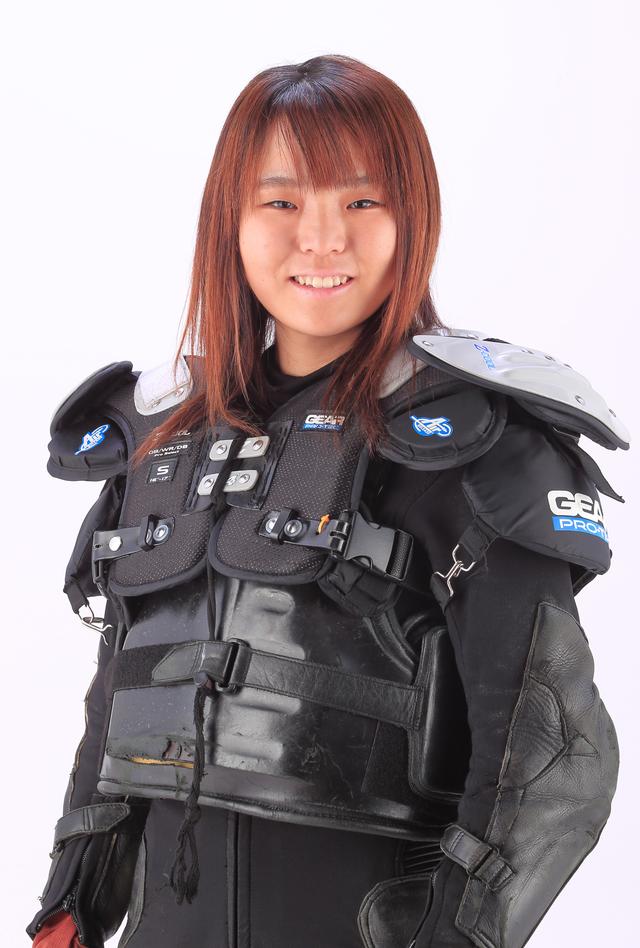 画像: 片野利沙 選手 LG:川口 32期 ランク:A-174 出身競技:ロードレース 備考(主な実績など):レディスロードレース出場