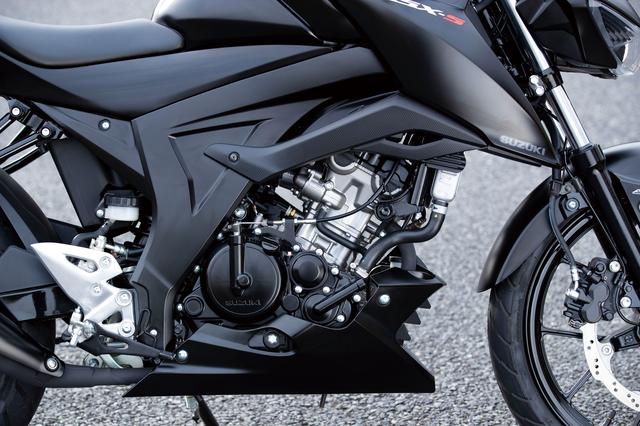 画像3: 思わずニヤリとしてしまうスポーティなキャラクター「GSX-S125 ABS」