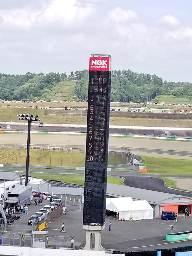 画像: 予選順位です!