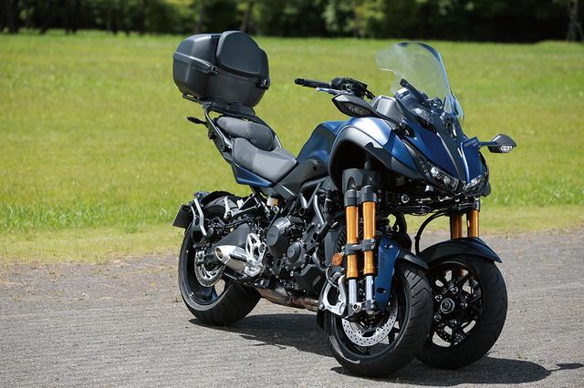 画像: ●水冷4ストDOHC4バルブ並列3気筒●845cc●116PS/10000rpm●8.9kg-m/8500rpm ●267kg●835mm●18L●120/70R15・190/55R17 税込価格:198万円