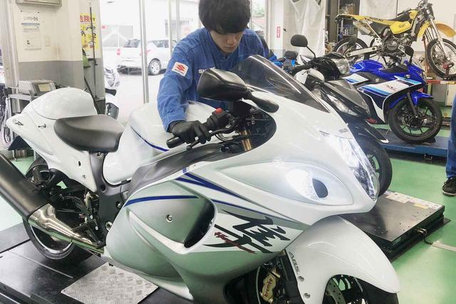 画像: ※注:通常ピットスペースには入れませんが、取材撮影のため許可を頂きました。