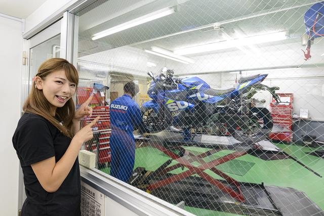 画像6: 葉月美優 in スズキワールド新宿【オートバイ女子部のフォトアルバム】