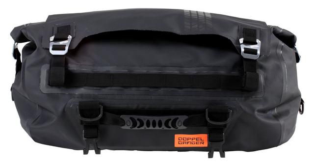 画像1: ドッペンギャンガー「ターポリンツーリングドラムバッグ DBT511-BK」