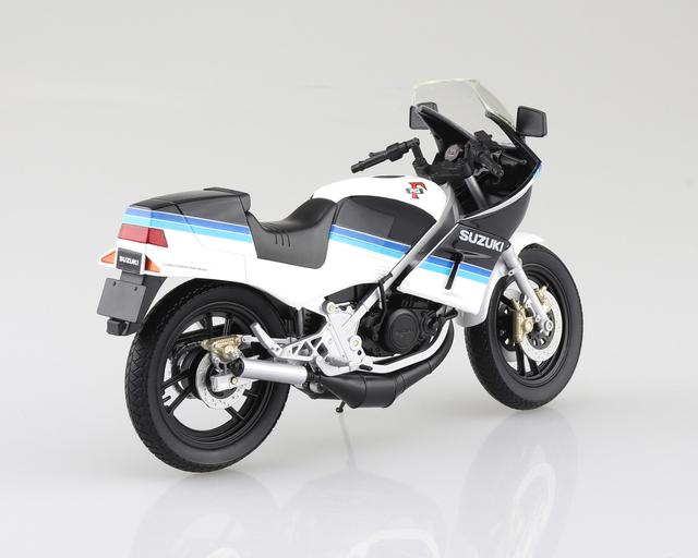 画像3: AOSHIMAの「ダイキャスト1/12 完成品バイク」シリーズにRG250Γ登場!