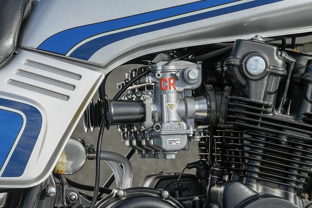 画像: キャブレターはCRφ31mmで点火はウオタニSP2。新品同等以上の質を作り込んだT.T.Rリビルドエンジンにも良く合う組み合わせ。