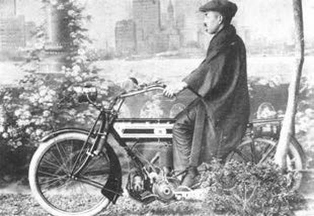 画像: 宮田製作所 トライアンフ型アサヒ号 1913年