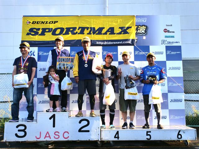 画像: 左から3位・池田選手、1位・冨永選手、2位・作田選手、4位・矢嶋選手、5位・廣瀬選手、6位・辻家選手