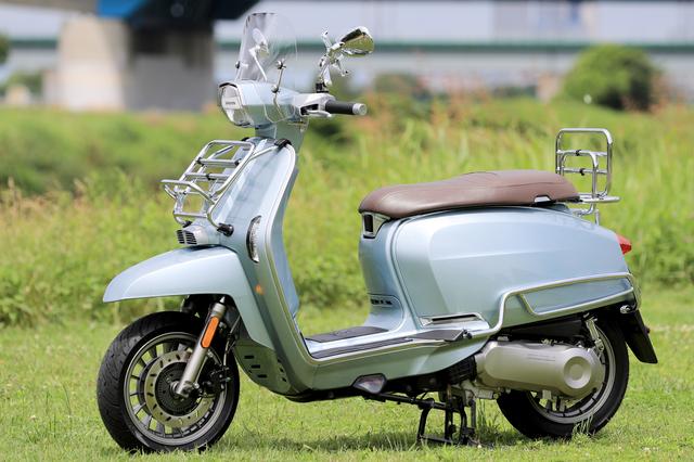 画像5: 軽やかなステップを踏む、落ち着いた車体!
