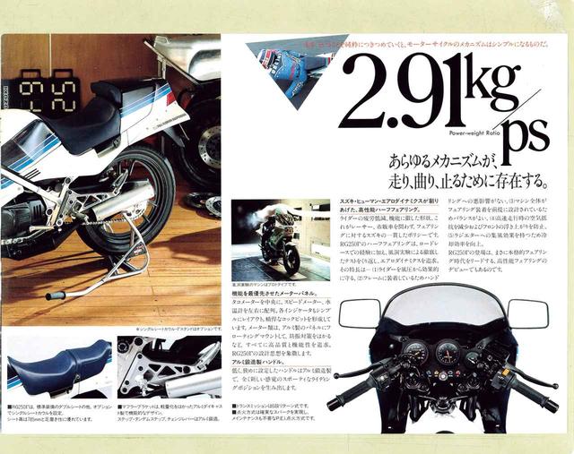 画像8: 【付録】貴重なRG250Γ発売当時のカタログ