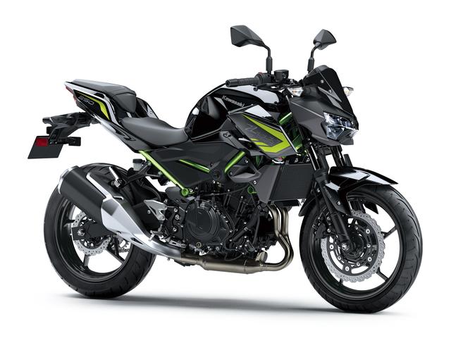 画像: カワサキ Z250/メタリックマットグラファイトグレー×メタリックスパークブラック