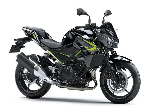 画像: カワサキ Z400/メタリックマットグラファイトグレー×メタリックスパークブラック