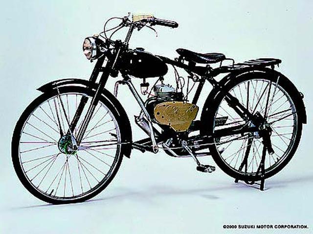 画像: ●空冷2スト単気筒●58cc●2PS/4000rpm●ー●−●−●3万8000円