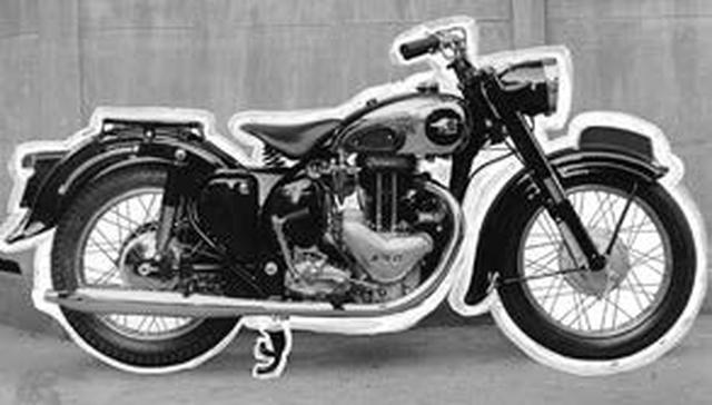 画像: ●空冷4ストOHV2バルブ単気筒●496cc●25PS/4400rpm●―●202kg●3.50-19●26万円