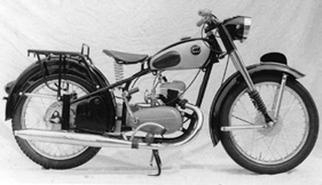 画像: ●空冷2スト単気筒●124cc●5.5PS/4500rpm●0.71kg-m/3500rpm●97kg●2.75-24・2.75-24●7万5000円