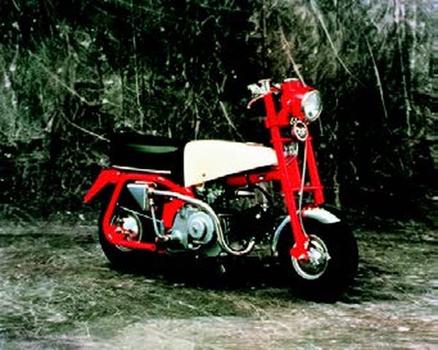 画像: ●空冷4ストOHV2バルブ単気筒●49cc●4.3PS/8500rpm●0.33kg-m/8000rpm●−●4.00-5・4.00-5●未発売