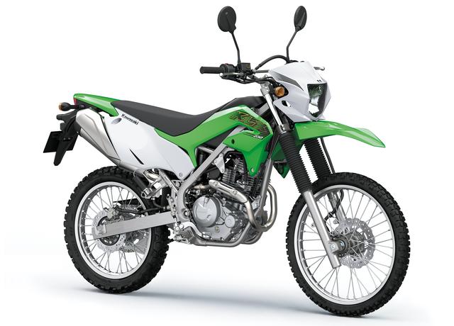 画像: 気軽にオフロード走行も楽しめるモデルとして、10月15日に発売開始される新たなデュアルパーパス「KLX250」。