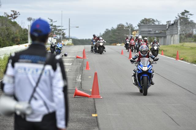 画像17: 2回目の〈スズキ北川ライディングスクール in 竜洋〉成長は実感できるかな?