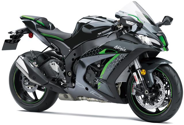 画像: カワサキ Ninja ZX-10R SEにも電子制御サスペンションは採用されている。