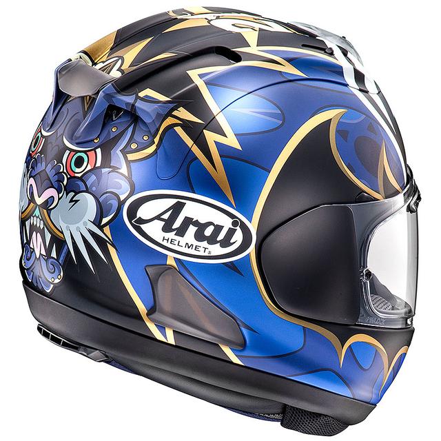画像2: 全日本ロードレースを代表する中須賀克行選手のレプリカヘルメットがアライ「VZ-RAM」で新登場!!