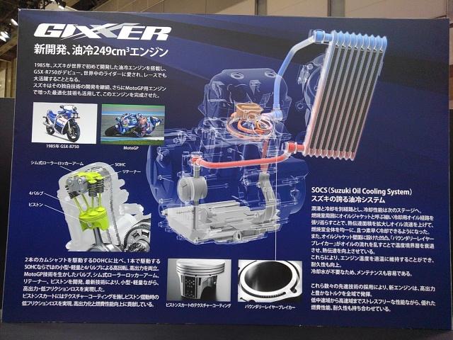 画像3: スズキブースでは油冷エンジンを採用した250ccモデルが目玉に!