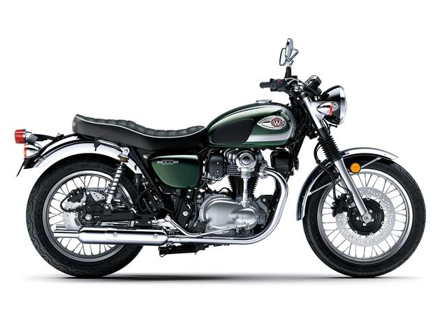 画像3: W800/メタリックダークグリーン