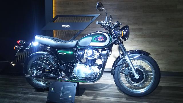 画像: ニューW800も突如発表!