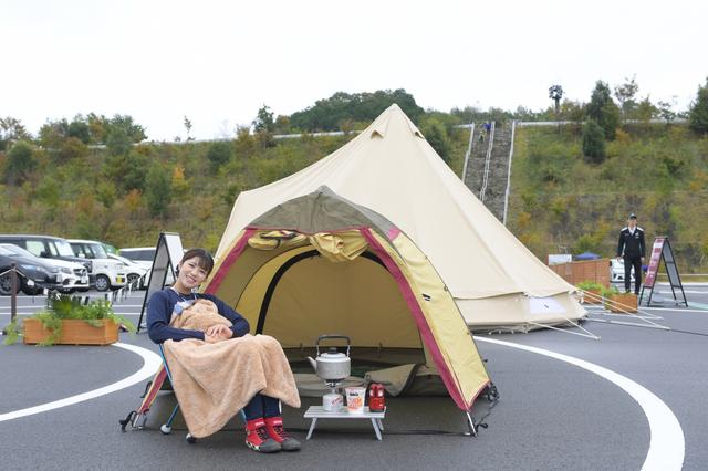 画像6: サーキットにお泊まり。