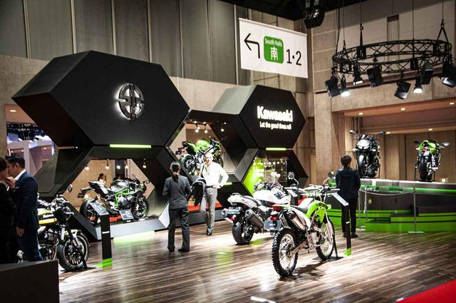画像: KLX230の購入を検討している方はカワサキブースで要チェック!