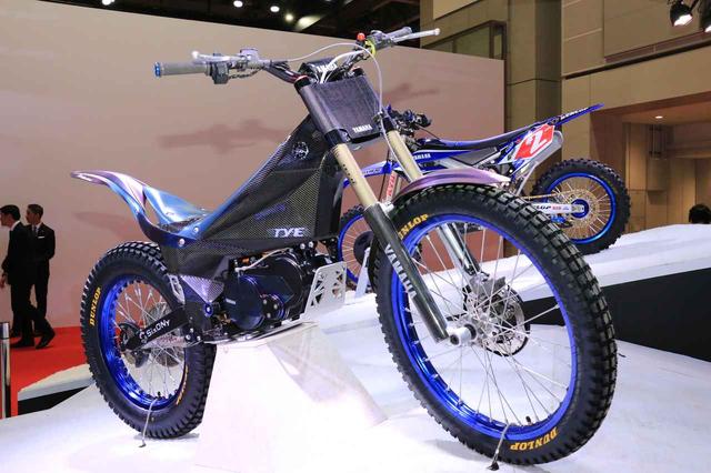 画像: 電動トライアルバイク「TY-E」。FIMトライアル世界選手権TRIAL Eクラスに参戦し、2018年、2019年ともにランキング2位を獲得しました。