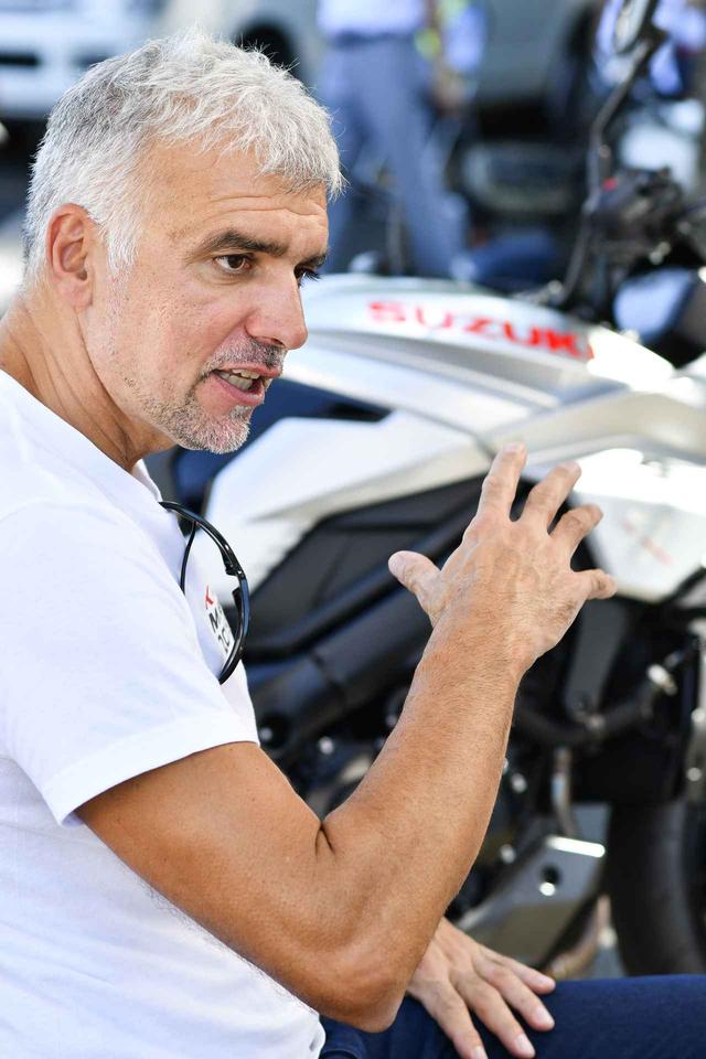 画像6: 新型KATANAのデザイナー、フラスコーリさんに突撃取材! カタナというバイクの印象、そしてアップハンドルについても聞いてみた!