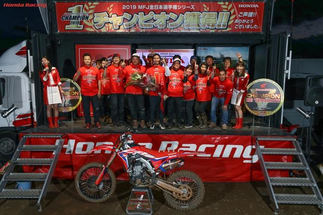 画像: ランキング1-2を獲得したTeamHRC 目標は全ヒートの1-2フィニッシュでした