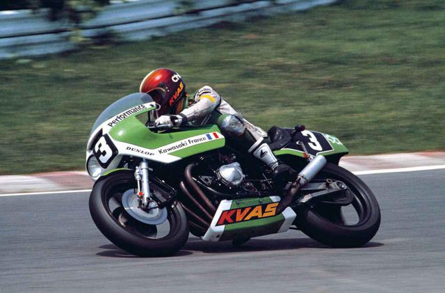 画像: 【1981年 鈴鹿8耐】ゼッケン3はカワサキフランスKVASのジャン・クロード・シュマラン/クリスチャン・ユゲー組で決勝4位。カワサキフランスKVASのもう一台、ゼッケン5のレイモン・ロッシュ/ジャン・ラフォン組は3位表彰台を獲得。
