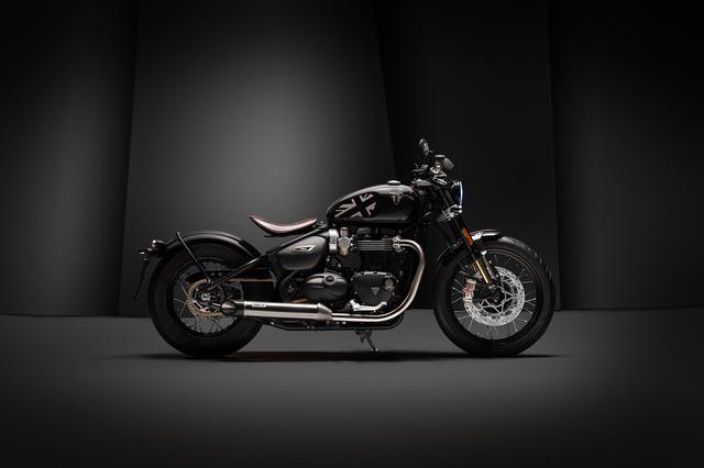 画像2: 日本での発売価格も決定! トライアンフ新型「BOBBER TFC」が登場、世界限定750台のファクトリーカスタム車【EICMA 2019速報!】