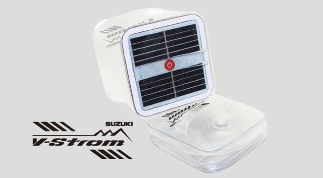 画像: 台風19号災害義援金チャリティグッズ「オリジナルLEDソーラーランタン」限定300個(1000円)