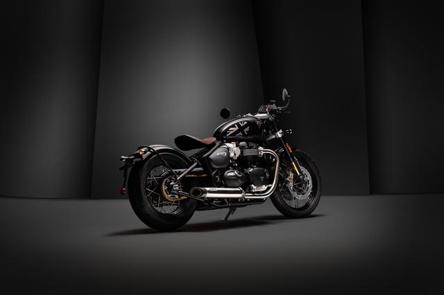 画像4: 日本での発売価格も決定! トライアンフ新型「BOBBER TFC」が登場、世界限定750台のファクトリーカスタム車【EICMA 2019速報!】