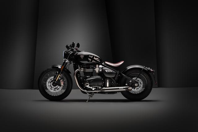 画像3: 日本での発売価格も決定! トライアンフ新型「BOBBER TFC」が登場、世界限定750台のファクトリーカスタム車【EICMA 2019速報!】