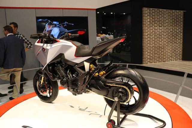 画像7: CB650R譲りのエンジン、各部パーツが実現度の高さを感じさせる