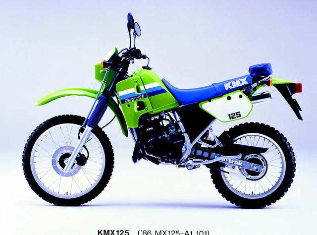 画像: ●水冷ピストンリードバルブ単気筒●124cc●22PS/9500rpm●1.7㎏-m/9000rpm●96㎏●2.75-21・4.10-18●28万5000円